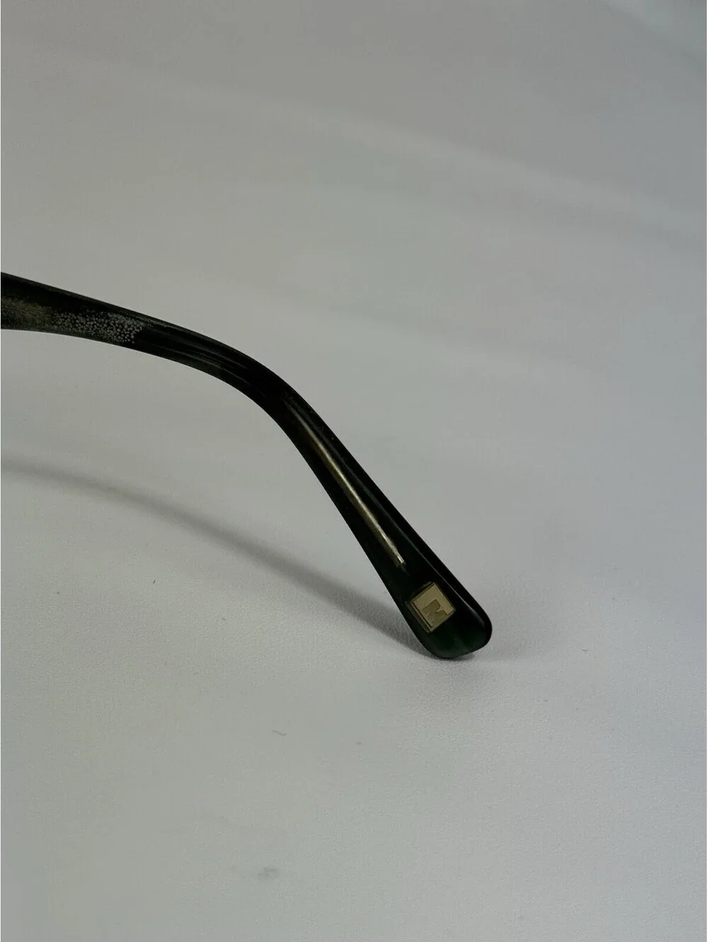 Marchon NYC 53:17 140 Black / Green Mens Eye Glasses Frames Only